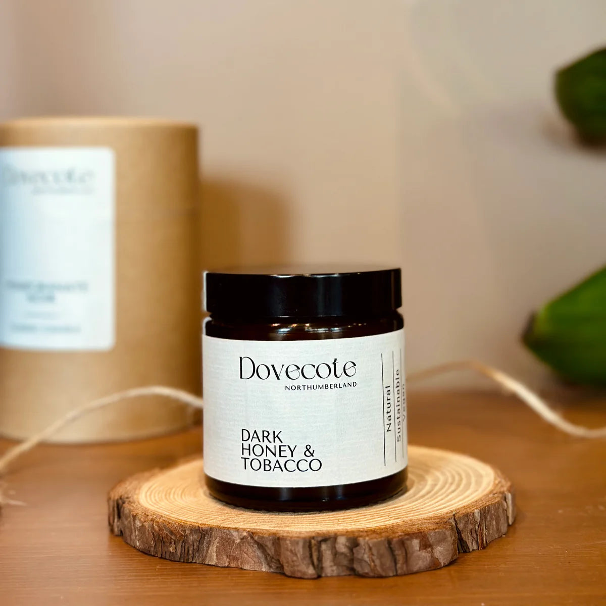 Dovecote Small Amber Apothecary Candle