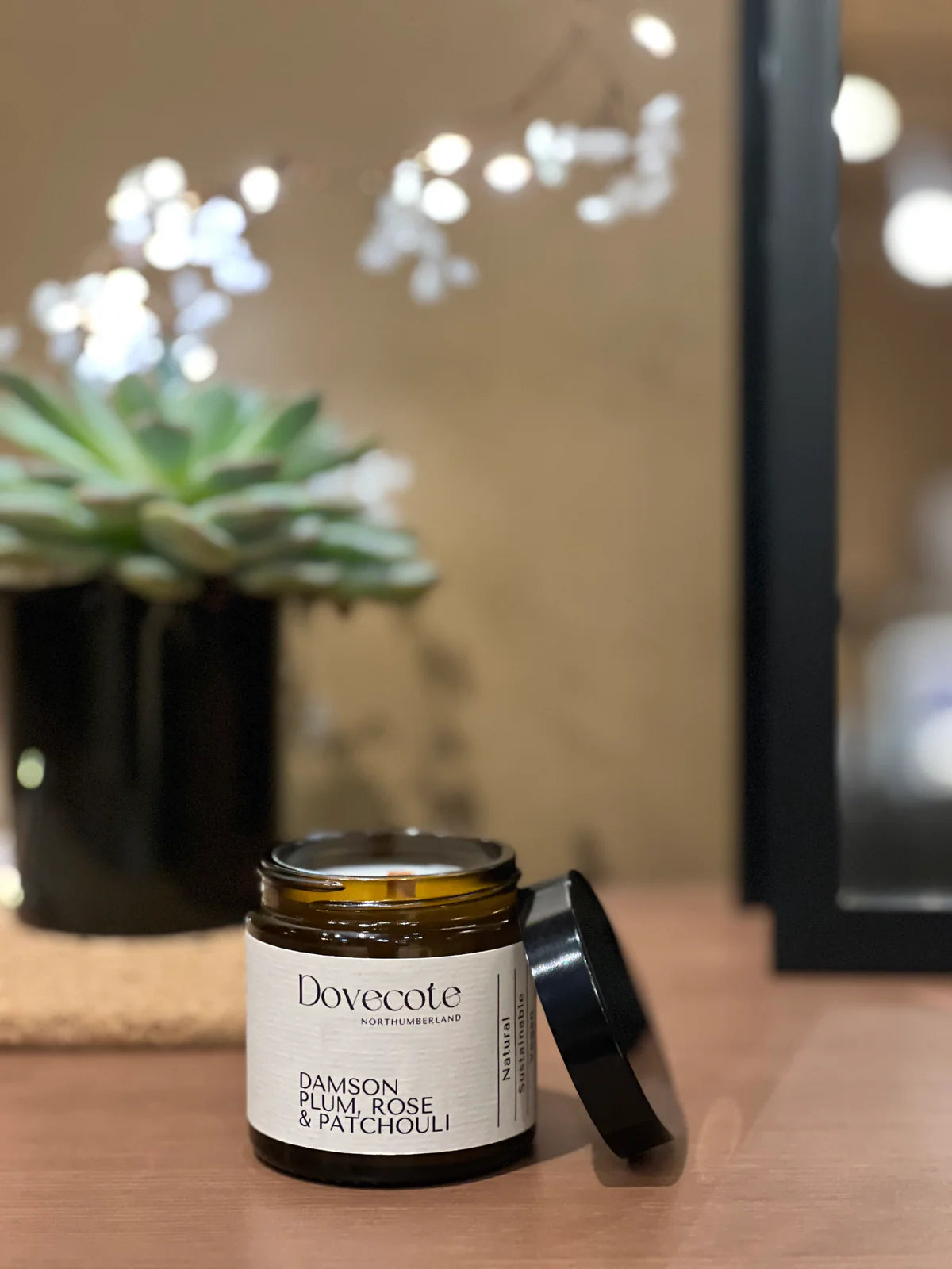 Dovecote Small Amber Apothecary Candle